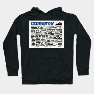 Lexington Map Art Hoodie